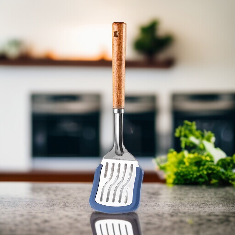 가정용 304 스테인리스 주걱 원목 손잡이 스테이크 생선구이 주방용품 실리콘 끈적임 냄비 주방용품 주걱