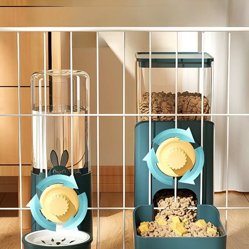 ขวดน้ำแบบแขวนสำหรับกรงสุนัขและแมว