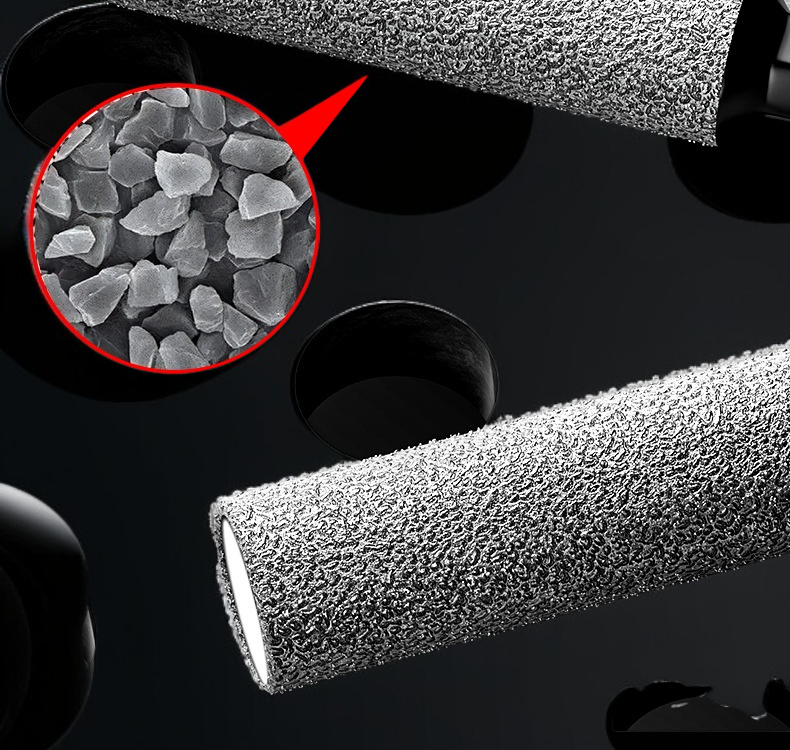 Set of grinding and drilling drill bits for DIY projects