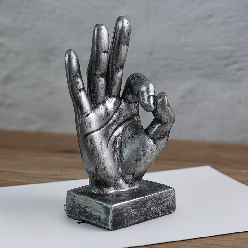 Fingerornamente aus Kunstharz