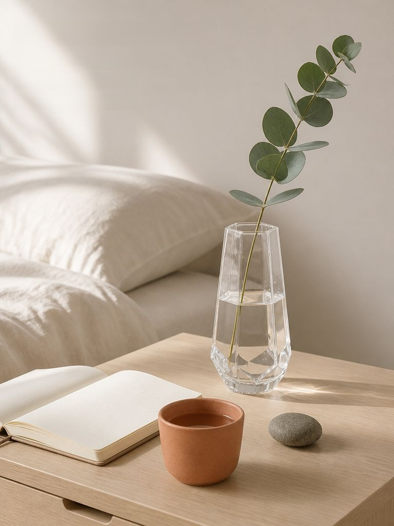 Vielseitige Glasvase für Blumen und Wohnraumdeko
