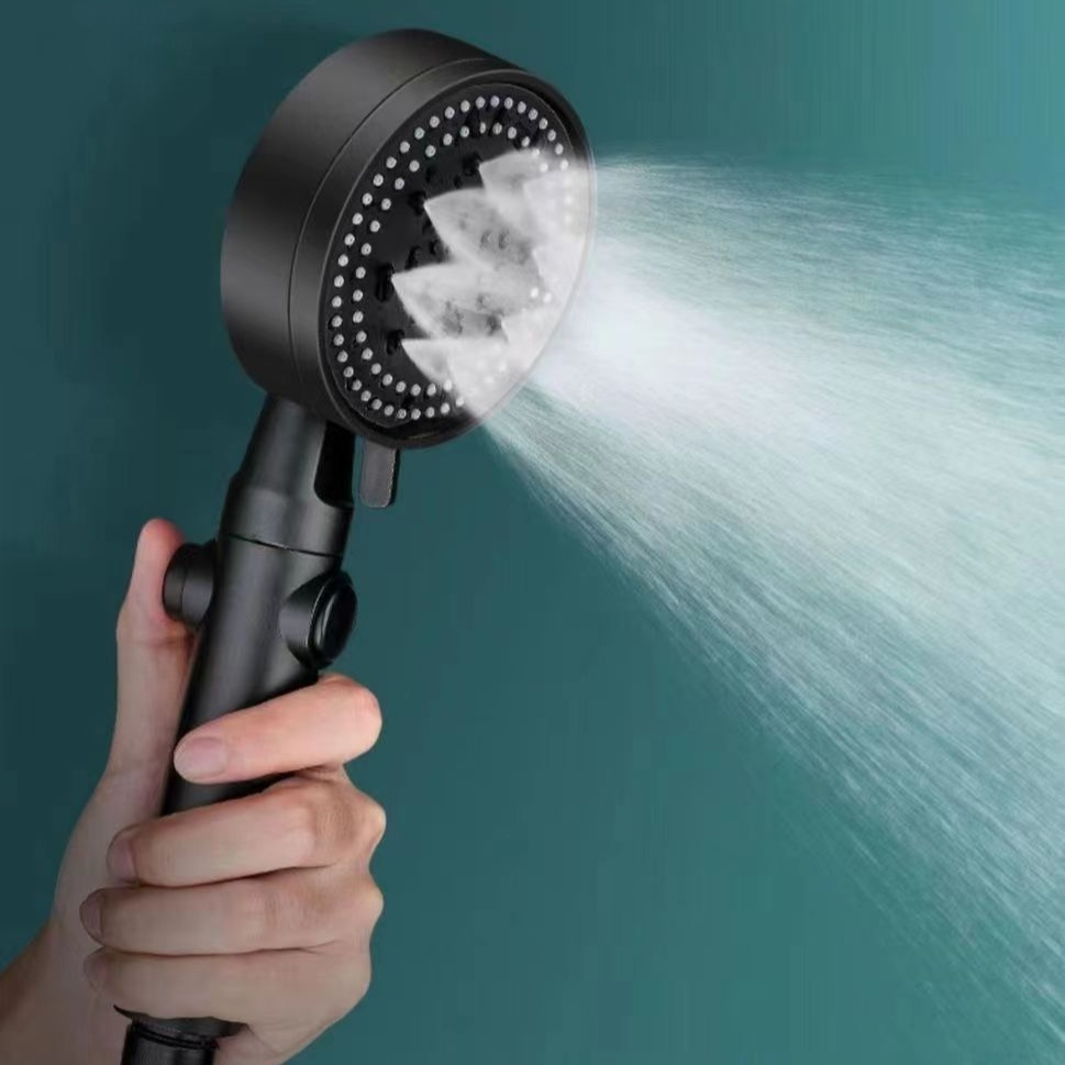 Juego de ducha de mano con cinco modos, filtro y alta presión
