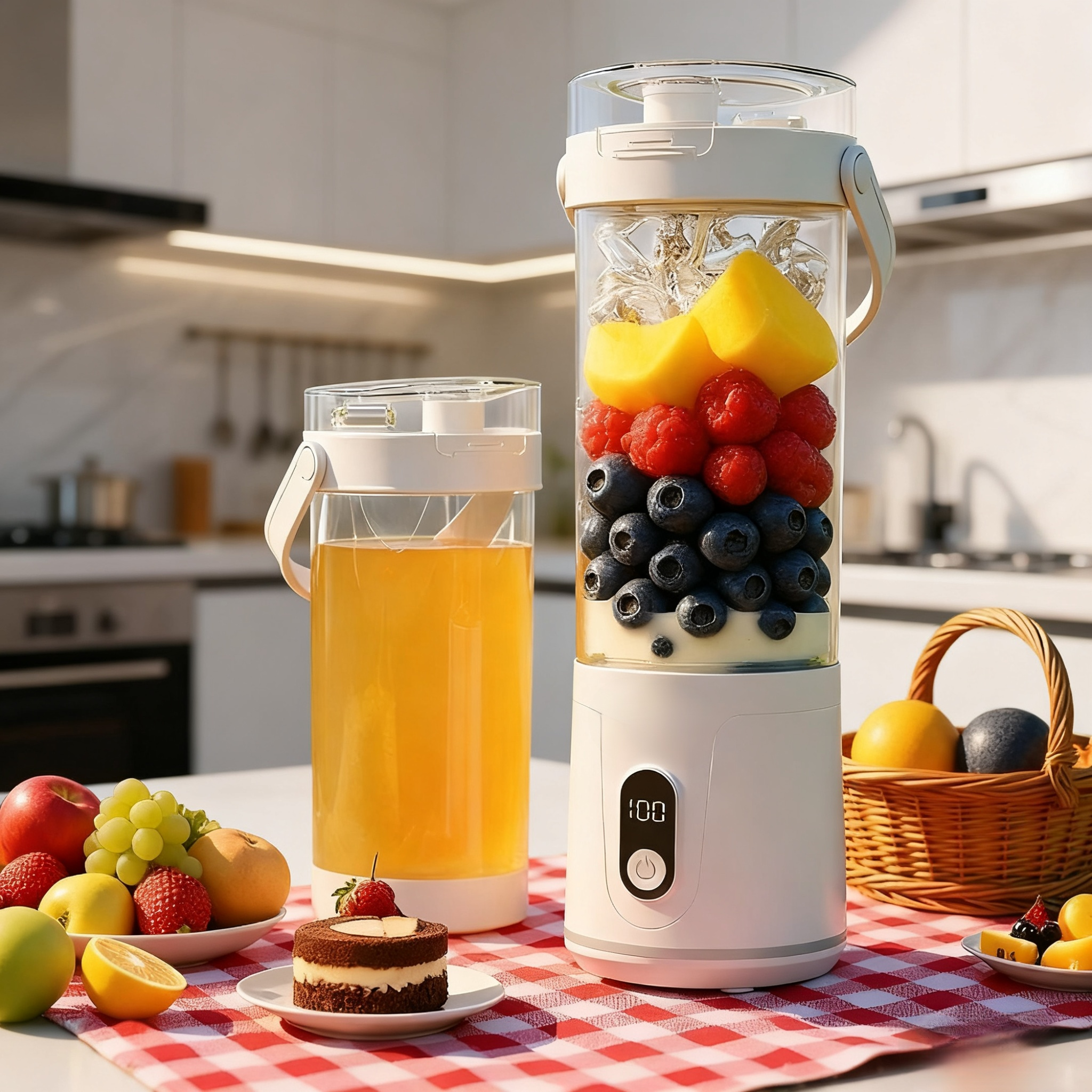 사무실에서 사용 가능한 무선 착즙기