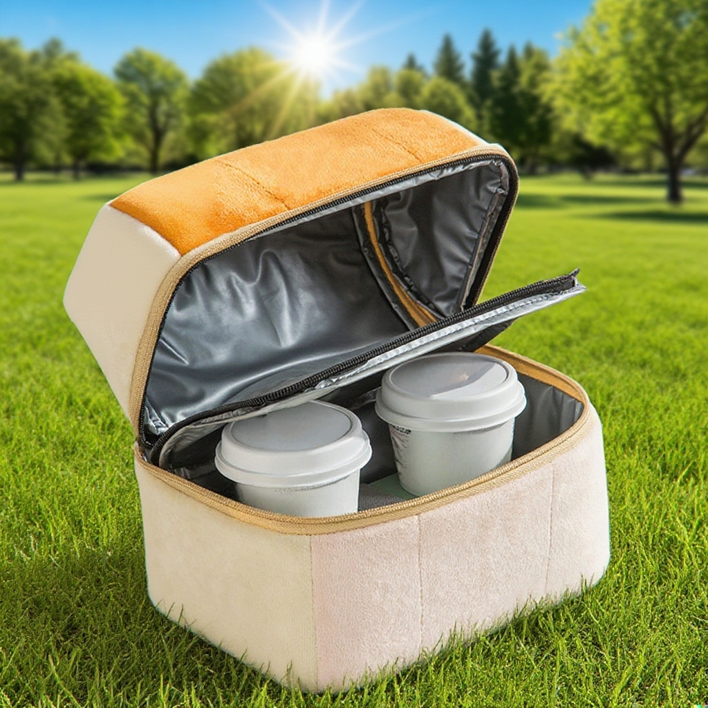 Doppelschichtige verdickte isolierte Handtasche