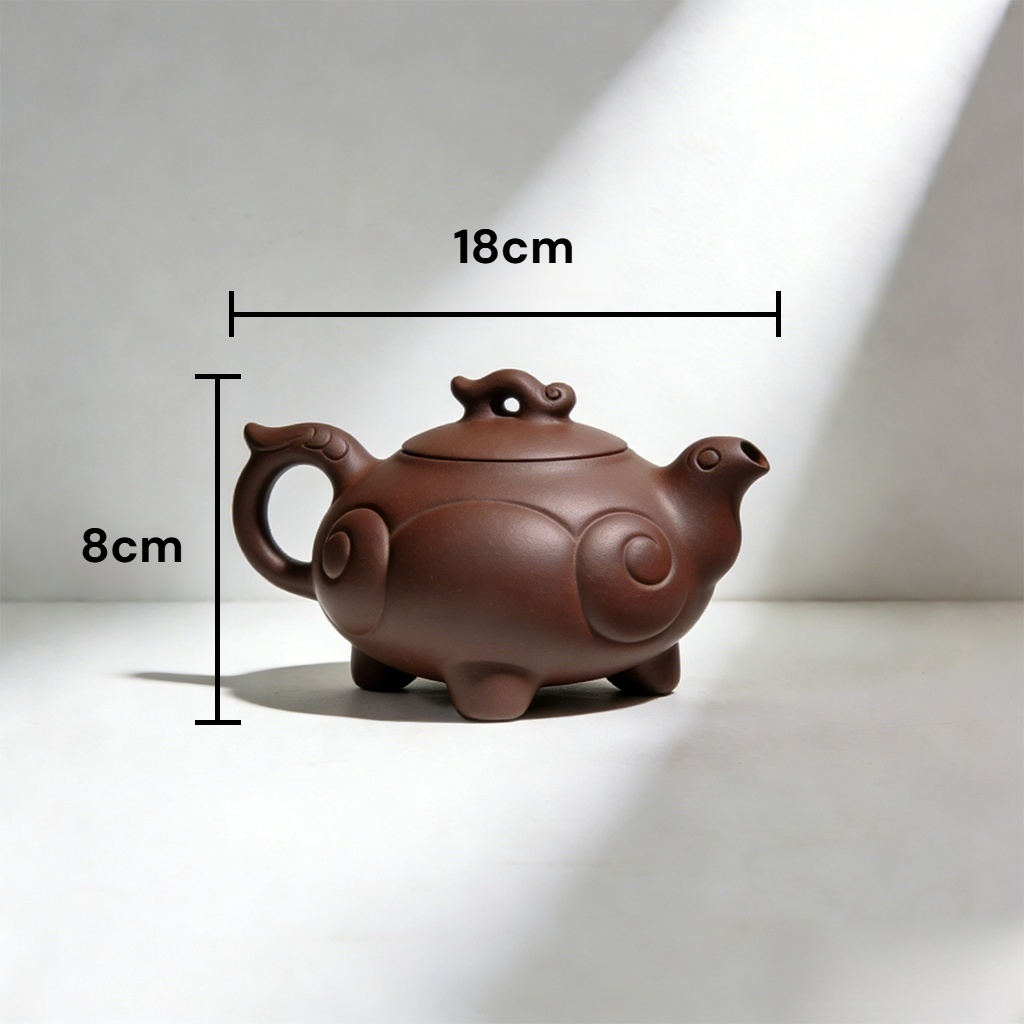 Traditional Chinese Kung Fu tea set with teapot