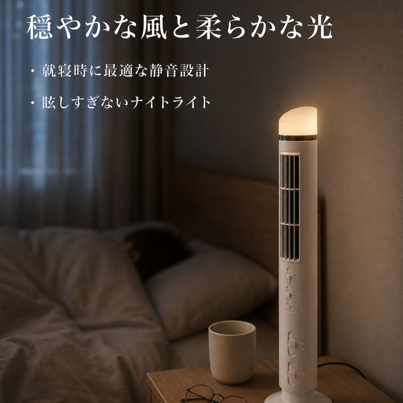 【1秒でクールダーン】USBタワーファン