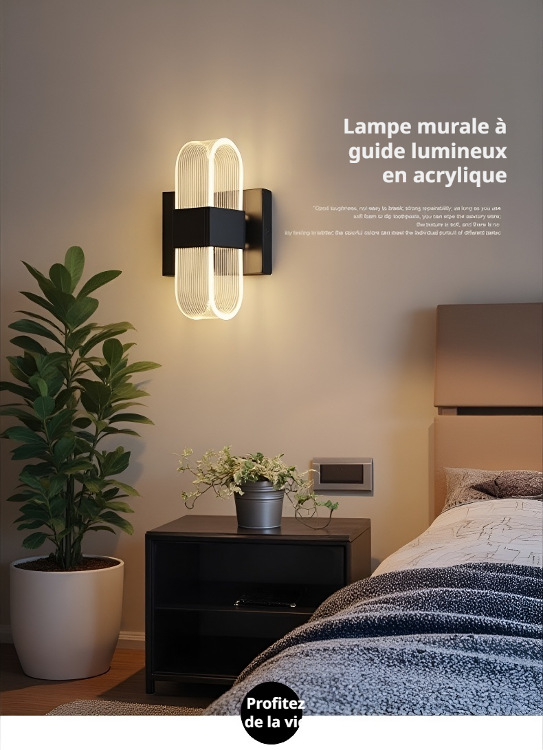 Applique murale élégante pour décoration intérieure