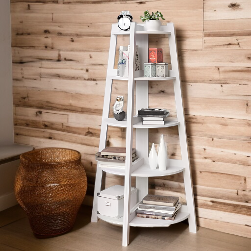 北欧風プラントスタンド、フラワーシェッド、バルコニーフラワーラック、壁コーナー収納ラック、多機能整理収納ラック