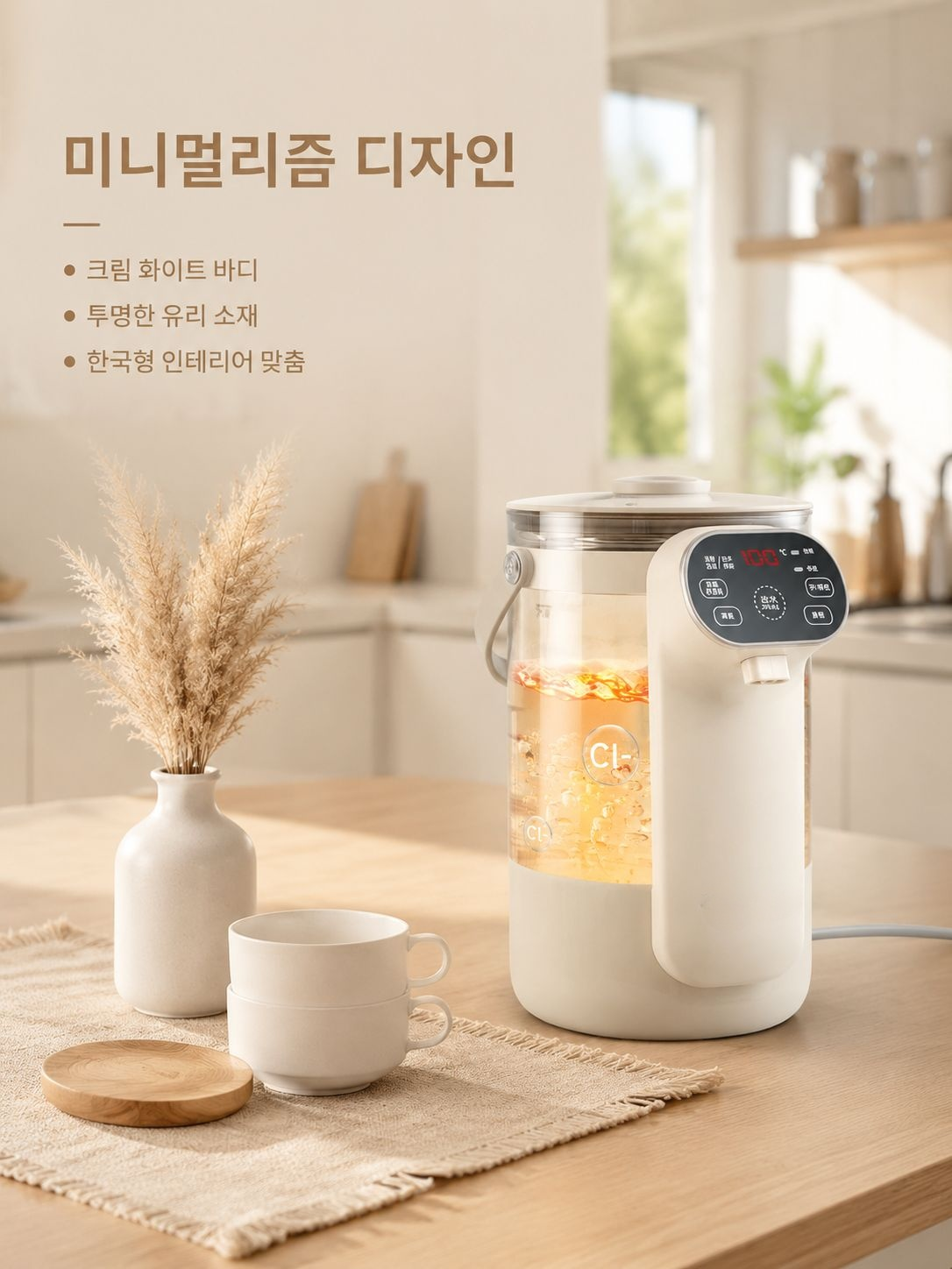 가정용 항온 전기포트 소재 모자급 전용출수 직음 보온주전자