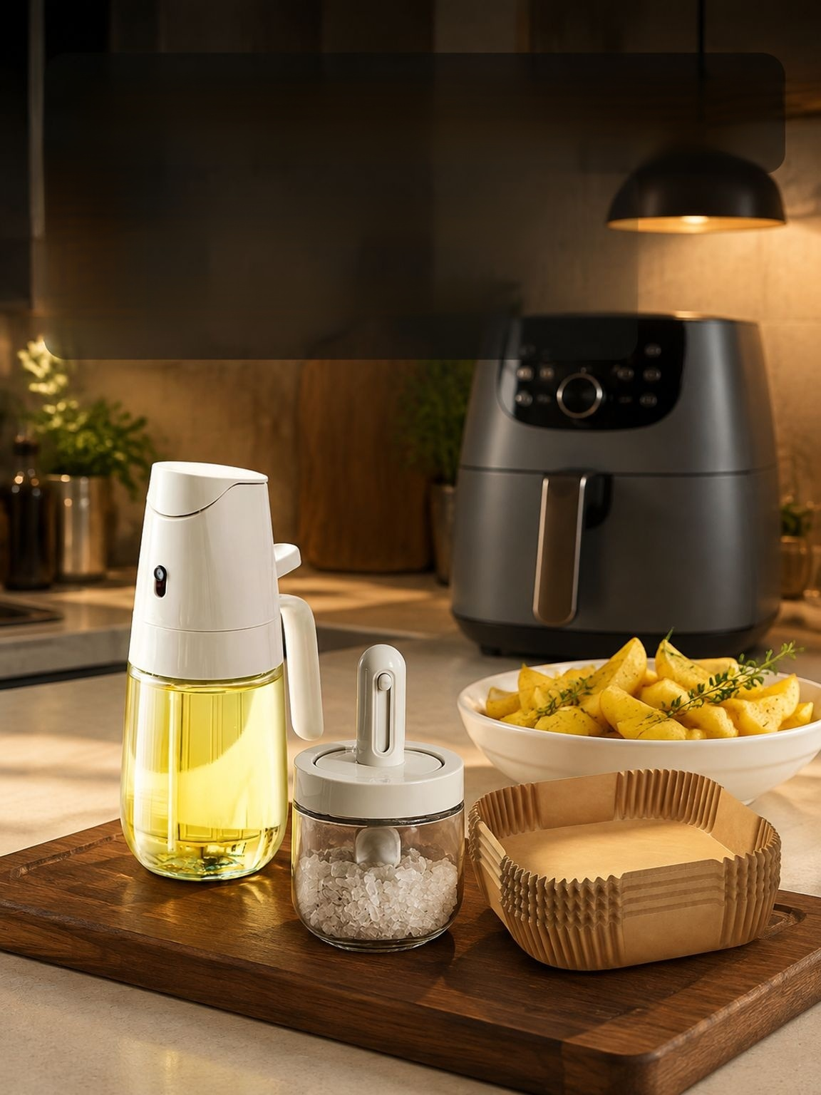 Spray de aceite de cocina para una aplicación uniforme