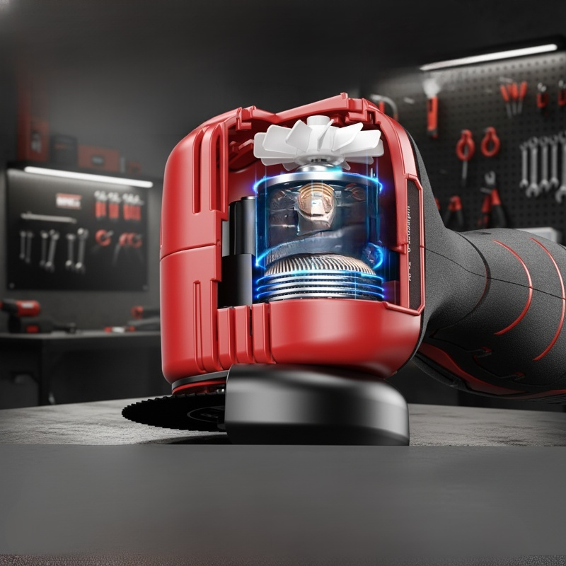 빠른 방열로 장시간 사용 가능한 그라인더