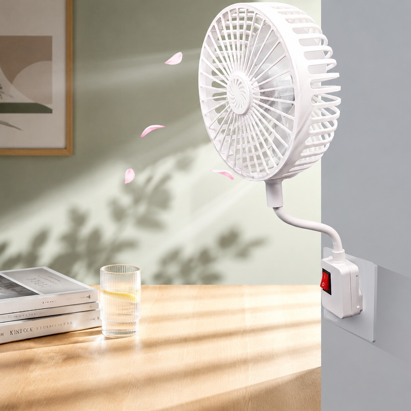 Leiser, leistungsstarker All-in-One-Ventilator mit drei Steckern für den Heimgebrauch