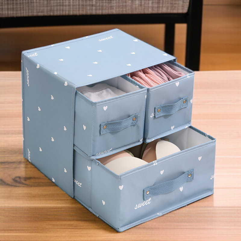 新しい引き出し式衣類収納ボックス収納家庭用バスケットボックス収納ボックス布製ワードローブ収納ボックス衣類大型ボックス