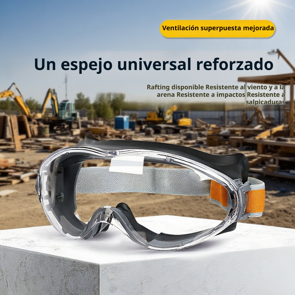 Gafas impermeables para ciclismo y rafting modelo HD anti-vaho