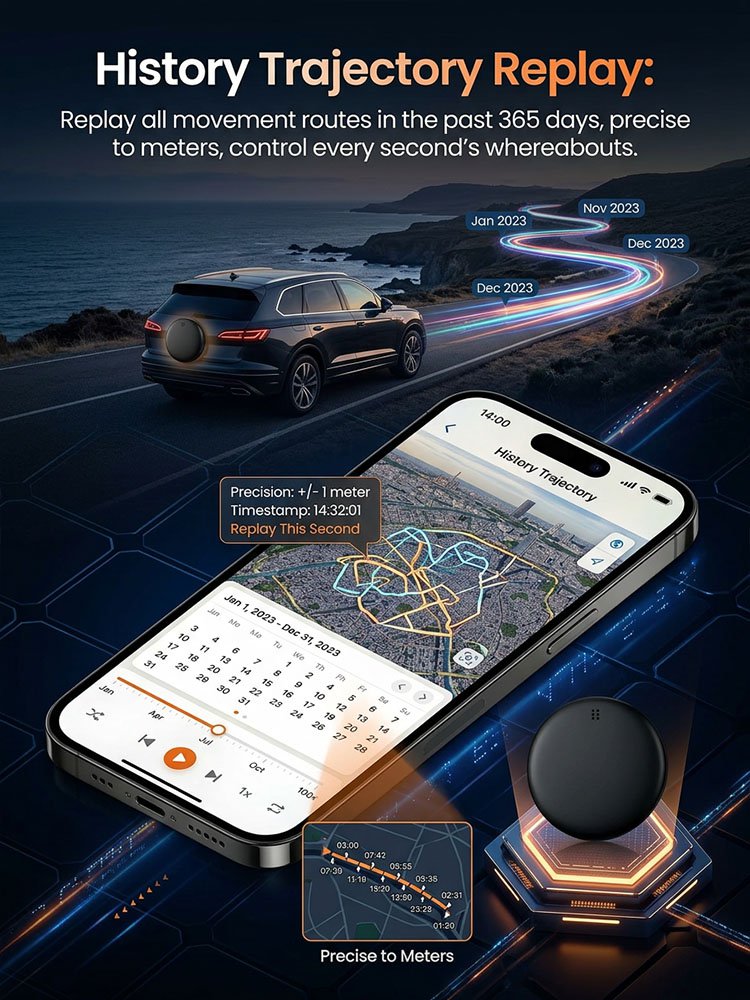 Strong Magnetic Global Anti-Loss Locator
