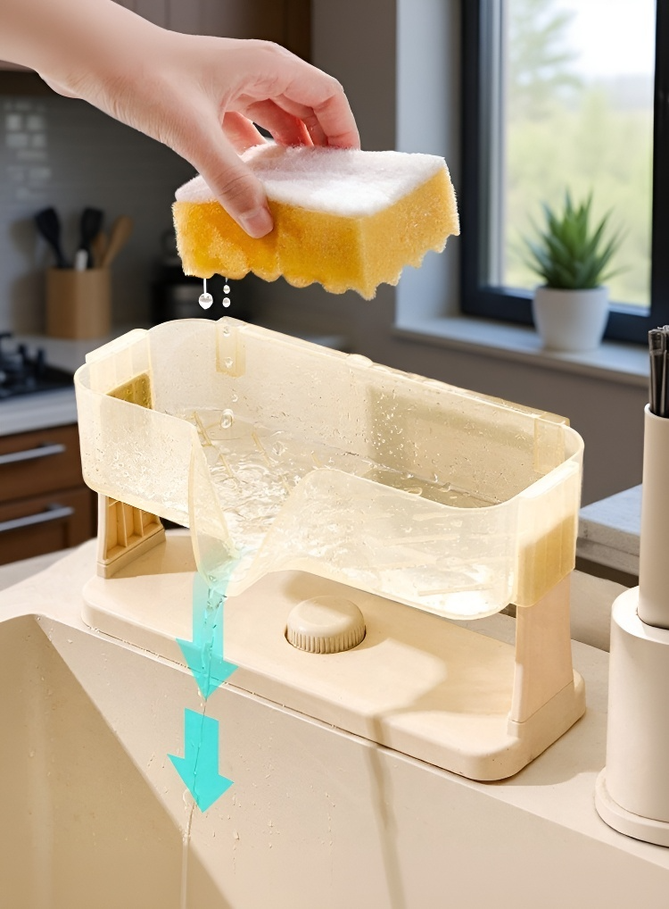 Jednoduchá montáž přísavného odkapávače na dřez