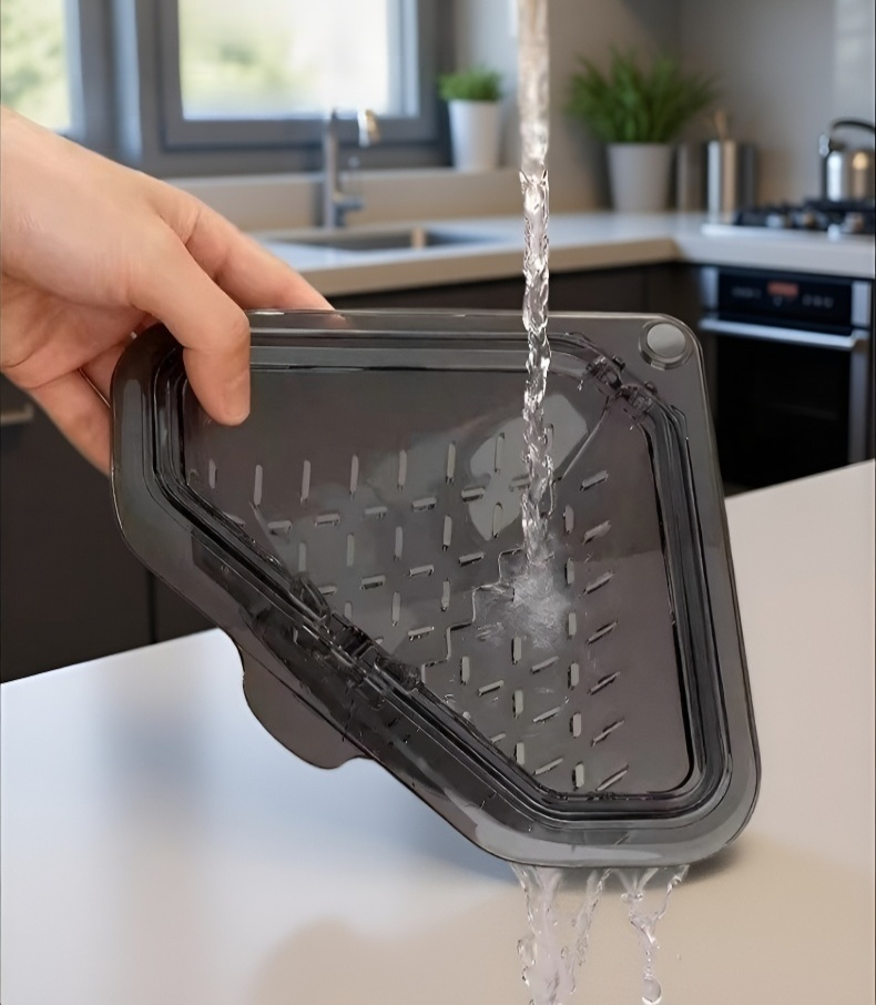 Easy-to-install magnetic drain basket