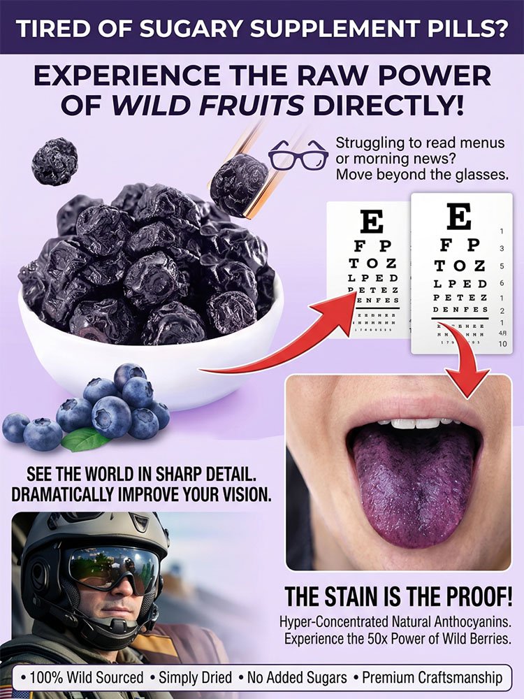 [Anti-Cancer and Heart Protection] Changbai Mountain Dried Blueberries