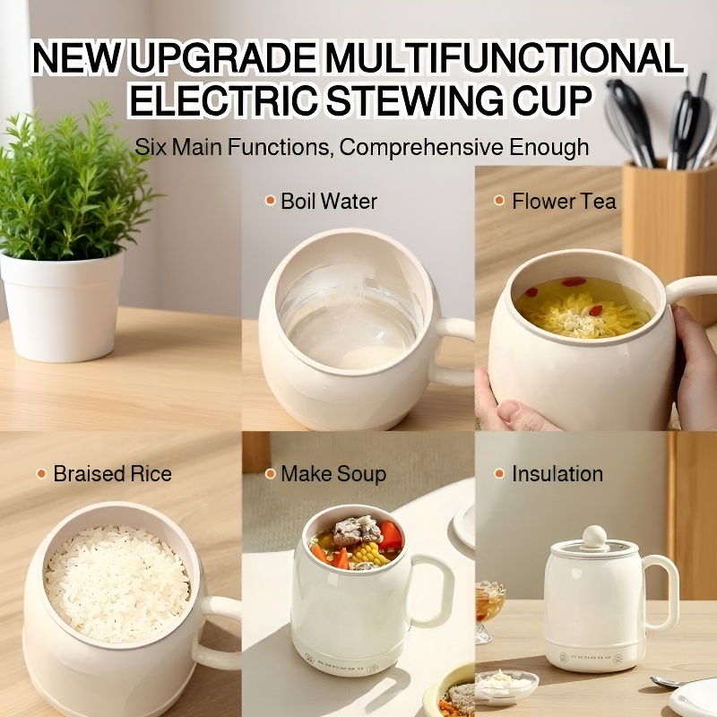 Portable Multi-functional Electric Stew Cup
