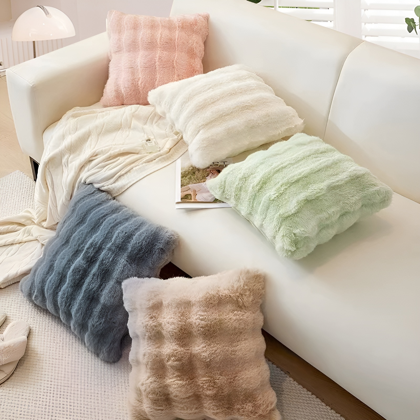 Kuscheliges Winter Kissen