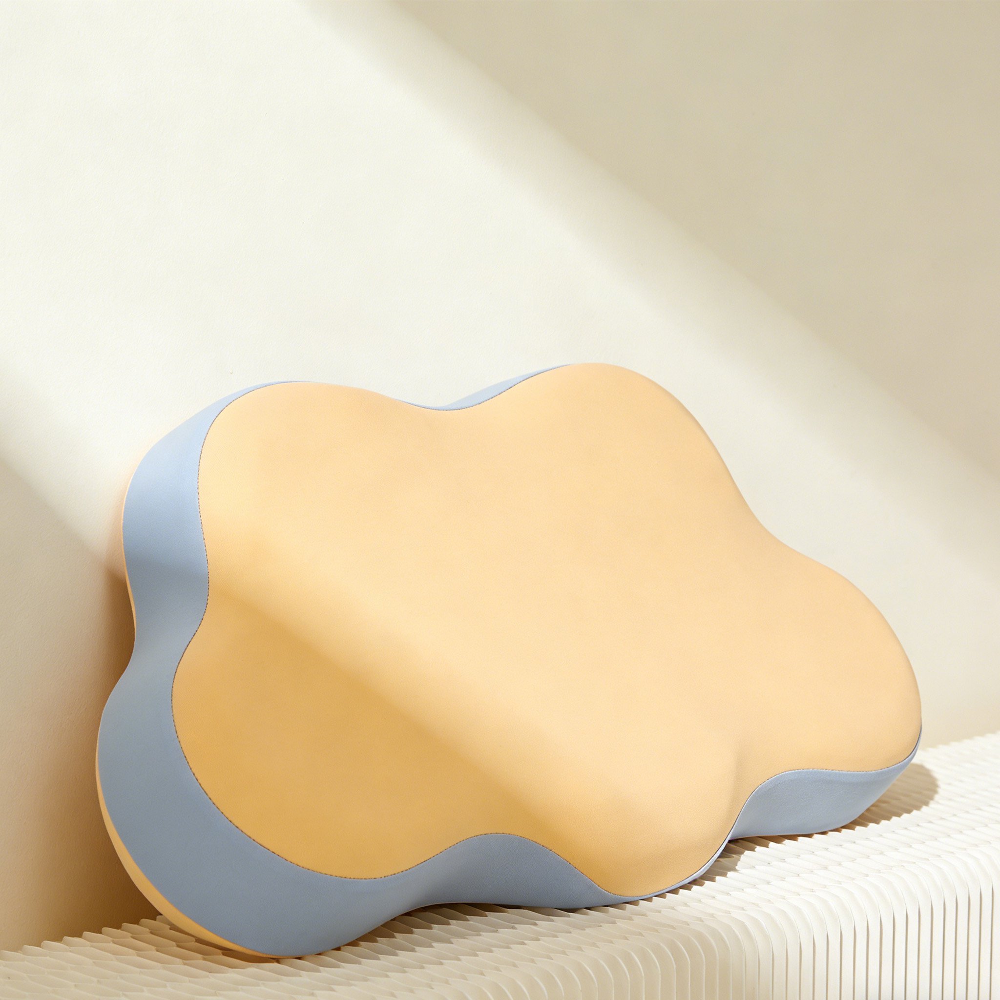 Elegant pillows enhancing bedroom decor