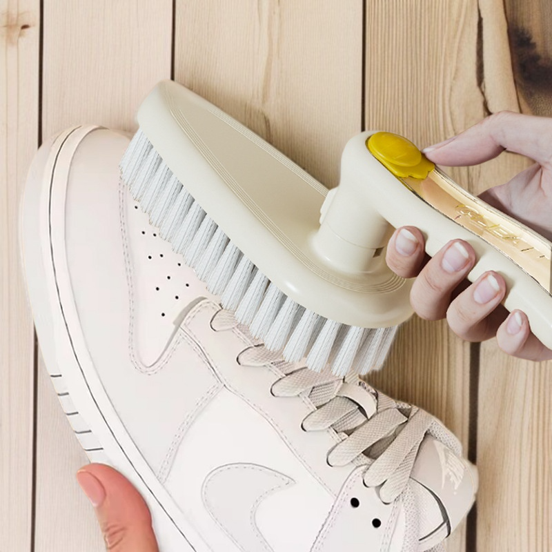 가정용 회전식 액화 소프트 퍼 브러쉬 투인원 청소 브러쉬 암호화 오염 제거 브러쉬 가정용 청소 도구