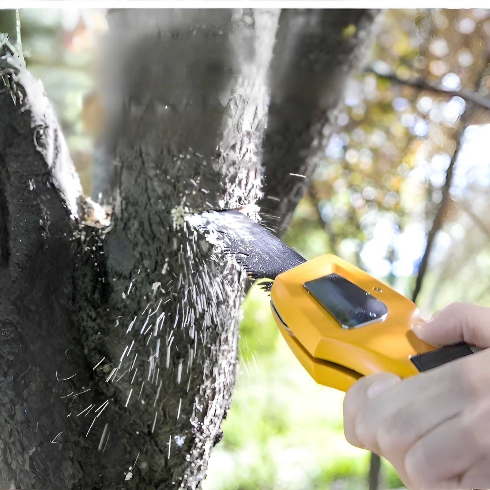 Kleine Hand-Holzsäge, geeignet für Gartenarbeit und Holzschnitt
