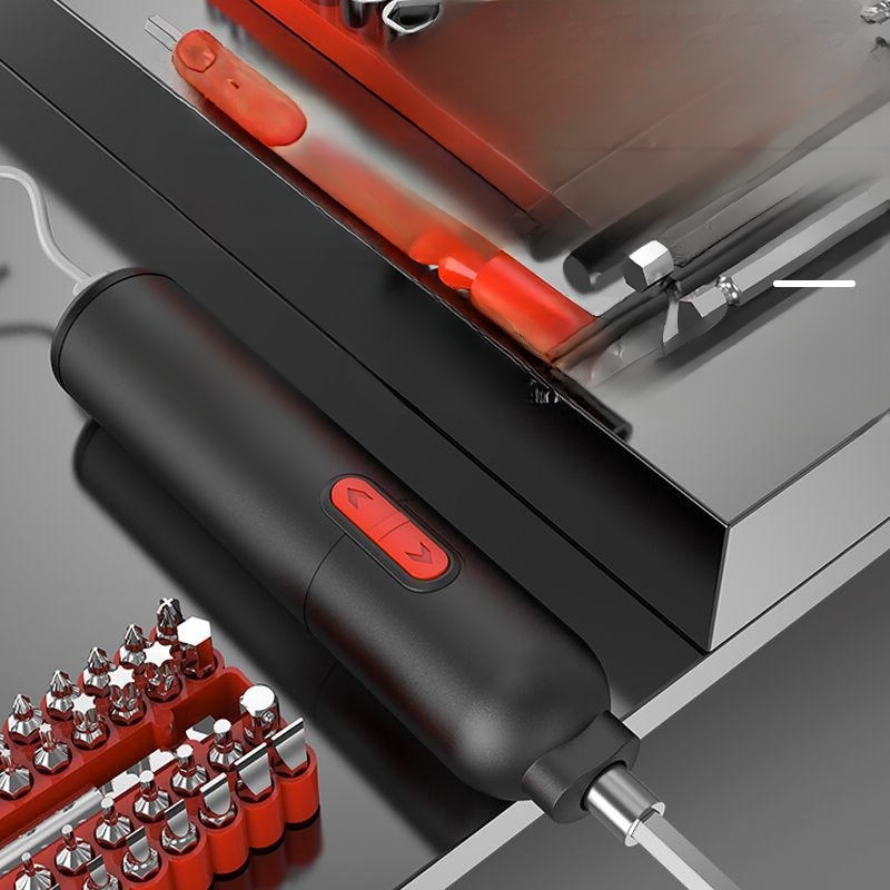 Multifunktionaler Mini-Elektroschraubendreher, wiederaufladbarer Bohrer