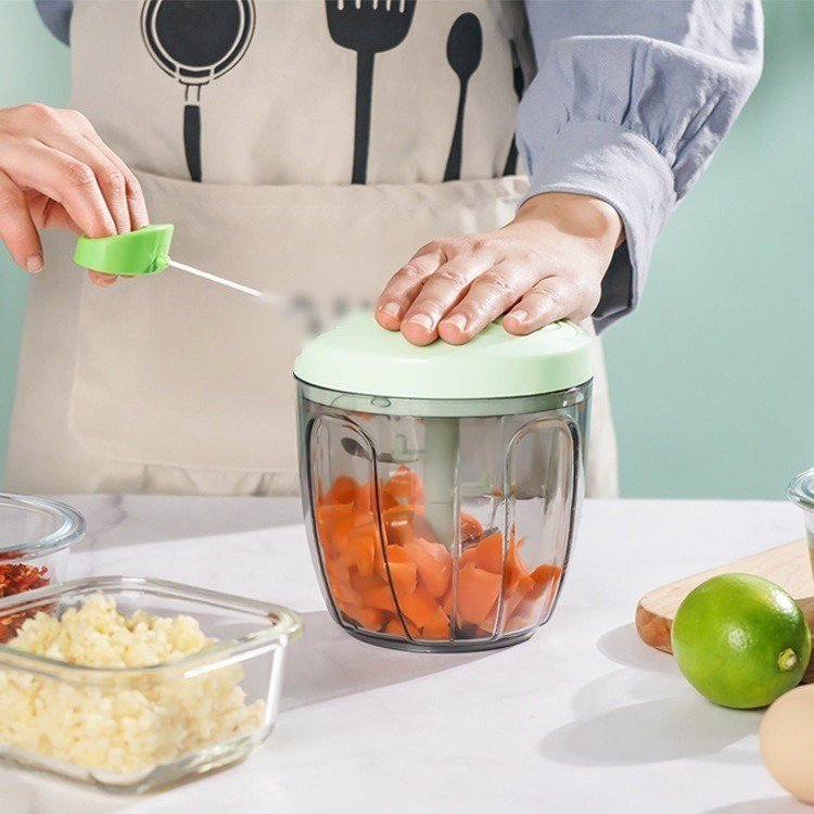 เครื่องสับกระเทียมขนาดมินิใช้มือสำหรับบ้าน