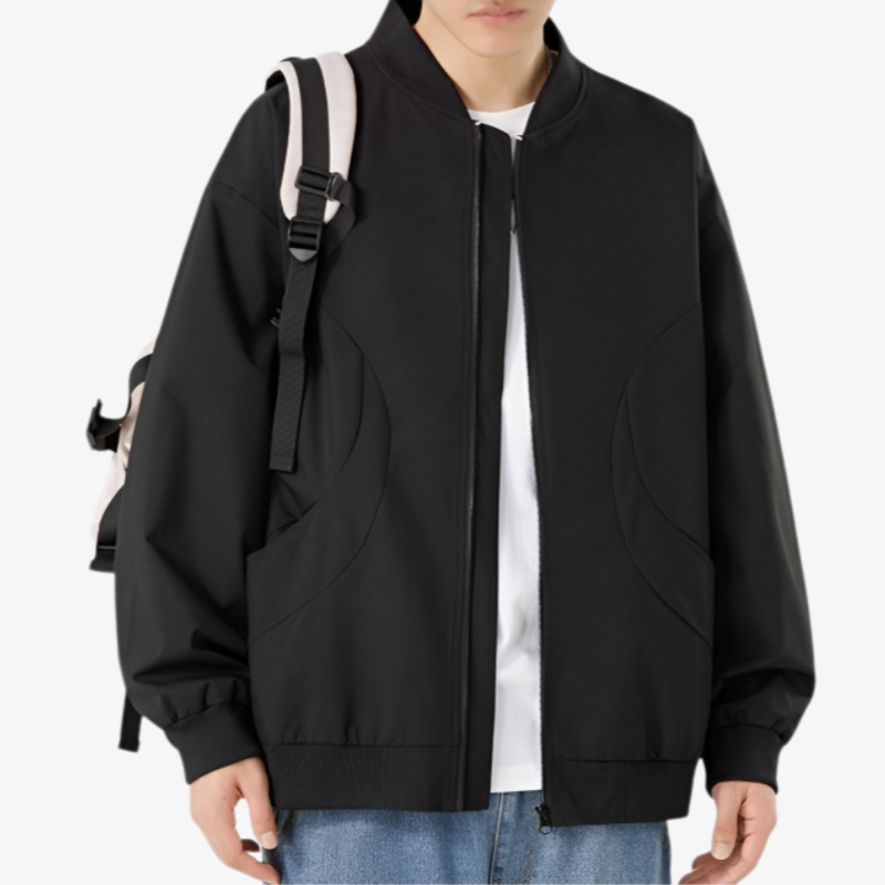 학생용 트렌디 남성 코트