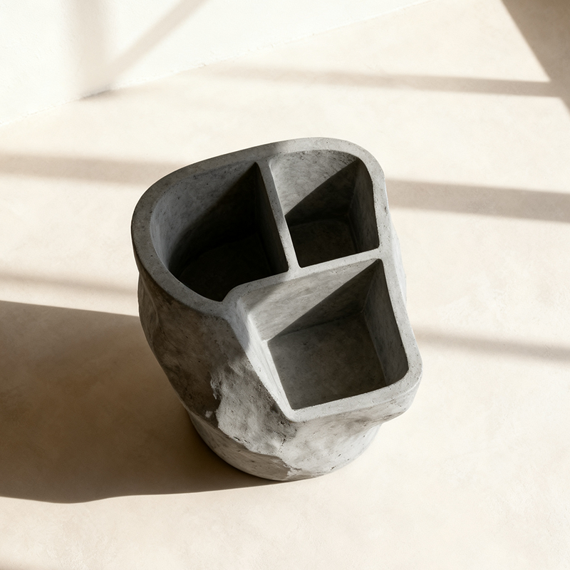 Set de 5 figurine din lut pentru organizare birou