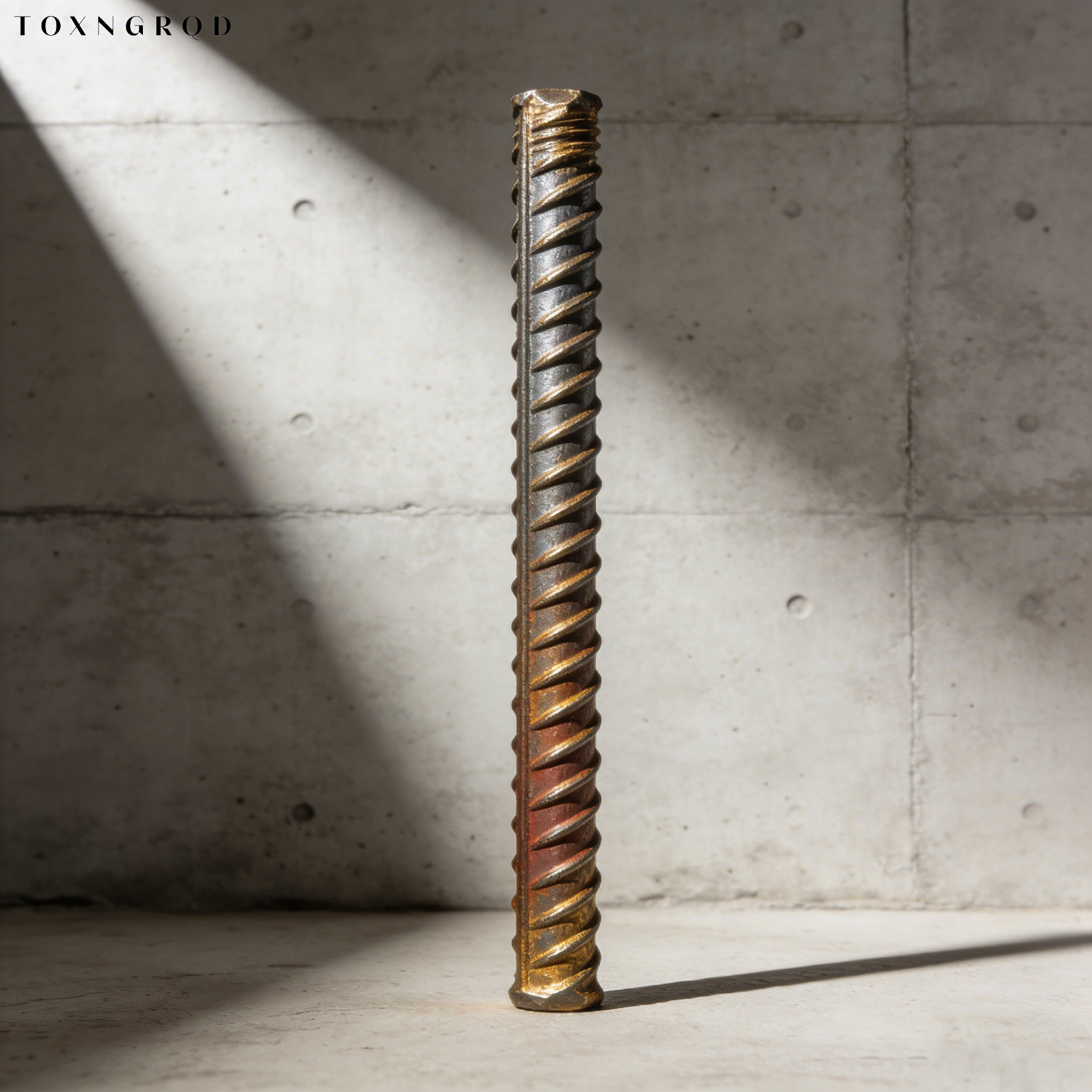 Barras de acero roscadas estándar nacionales, laminadas en caliente y acanaladas