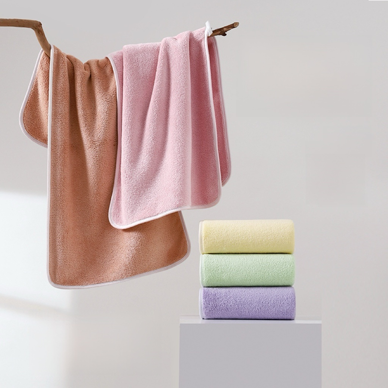 珊瑚絨吸水浴巾家用