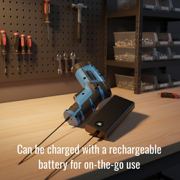 Multi-Functional Mini Electric Screwdriver for Home Use