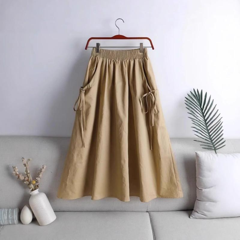 High Waist Bias Sheer Mesh Midi Skirt