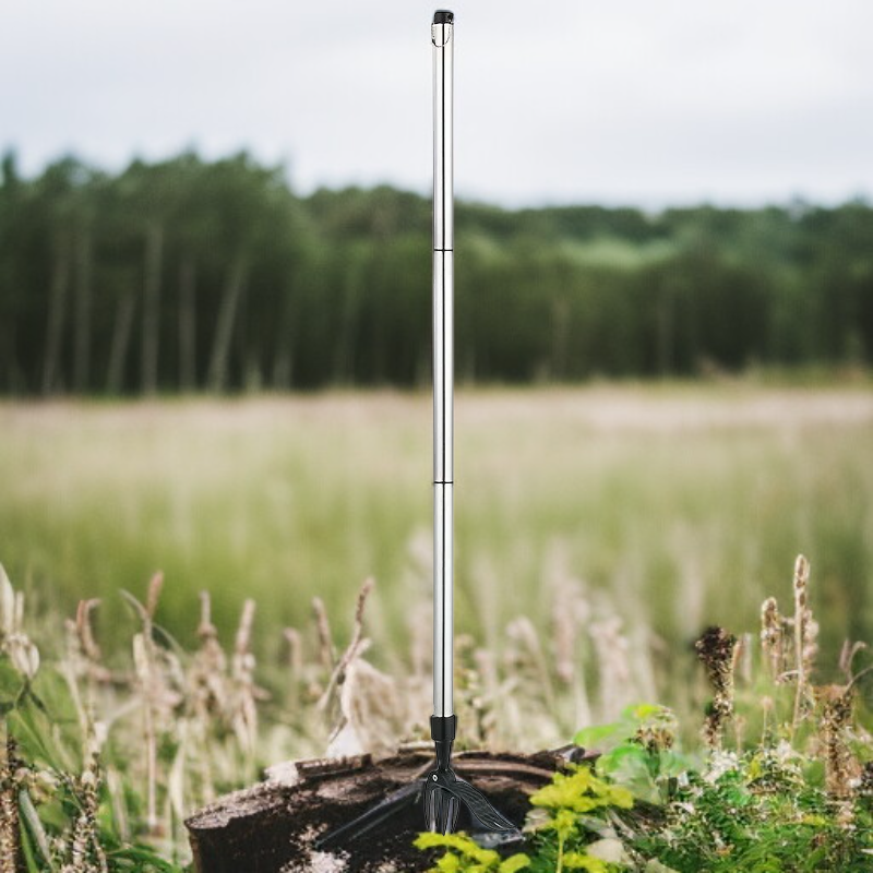 Arrancador de malas hierbas con garra de aluminio
