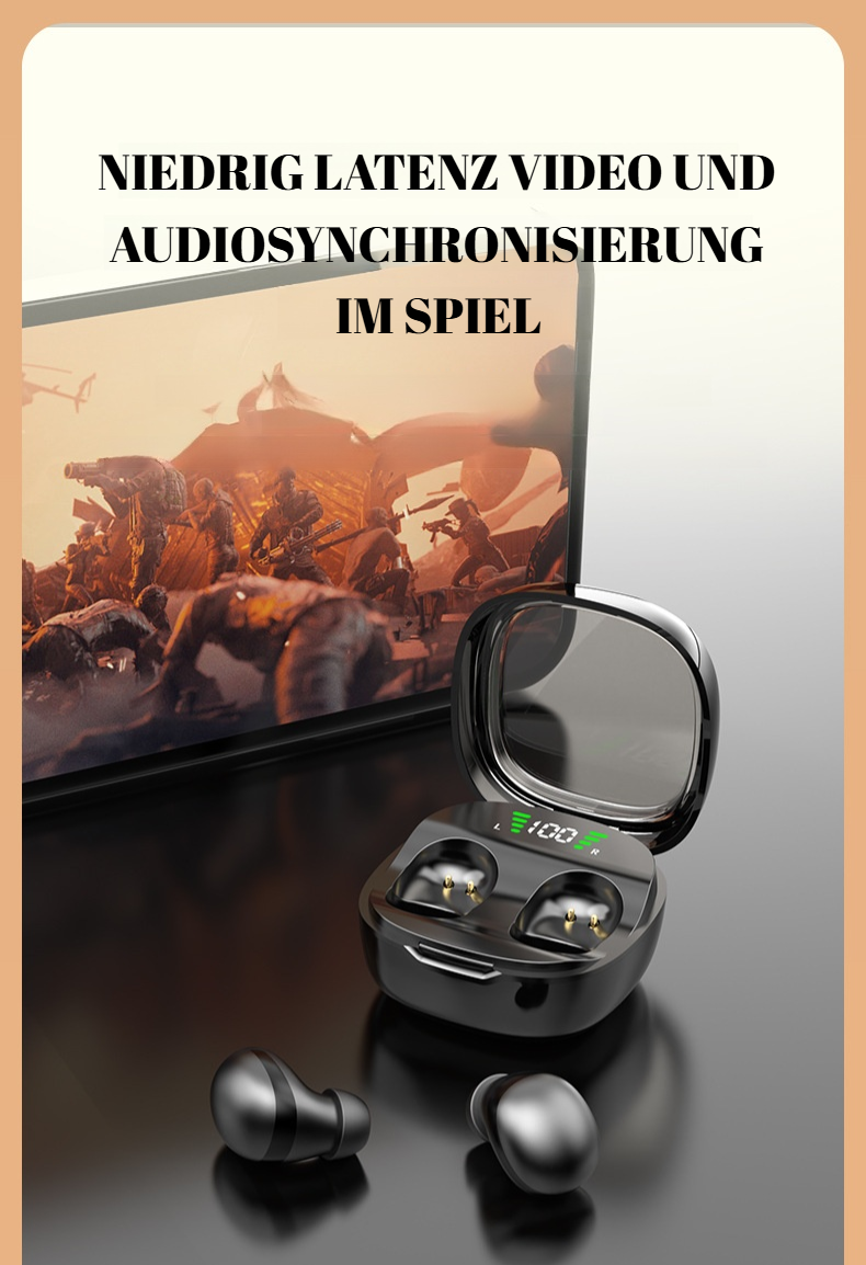 Tragbare Mini Bluetooth-Kopfhörer für die Nacht