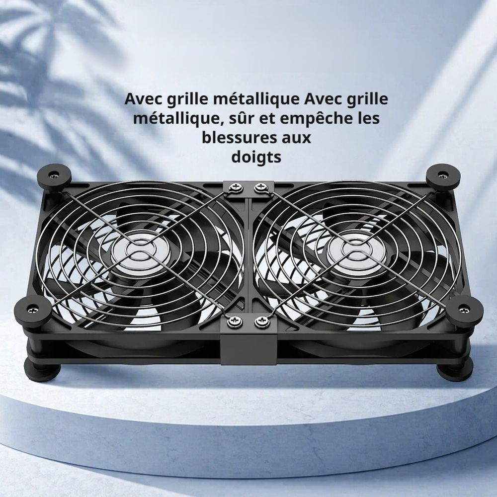 Ventilateur de refroidissement efficace pour bureau