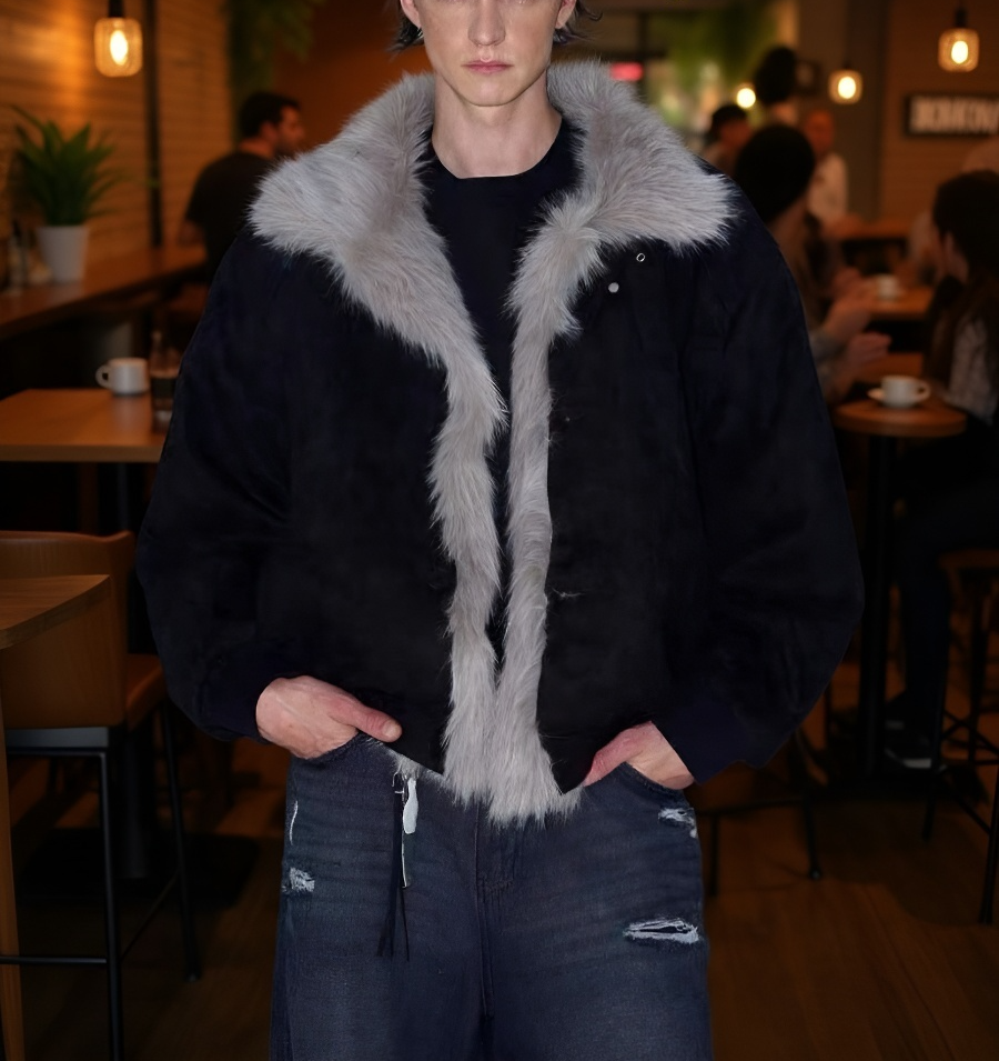 Laza fazon dzseki stílusos megjelenéshez