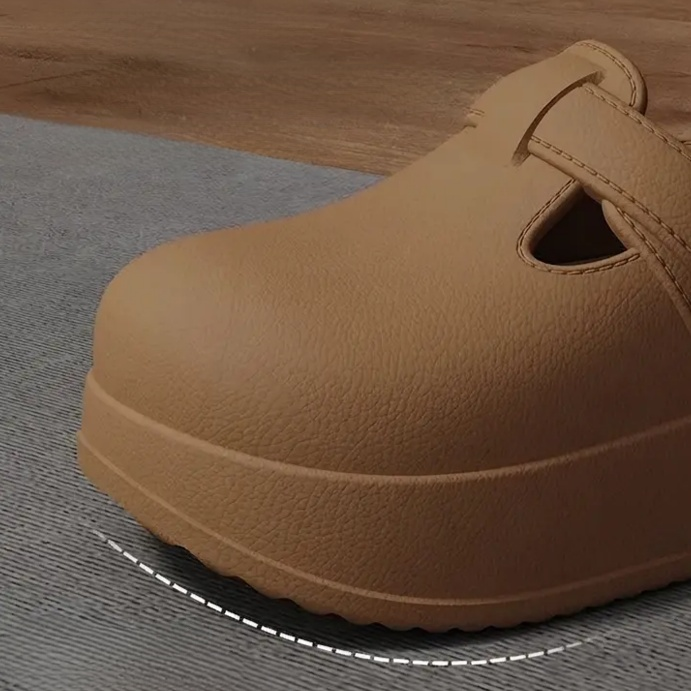 여름 여성 두꺼운 밑창 슬리퍼 실내외 키높이 EVA 오피스 슬리퍼