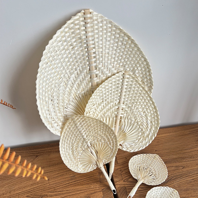 Pfirsichförmiger Bambus-Fächer für den Sommer