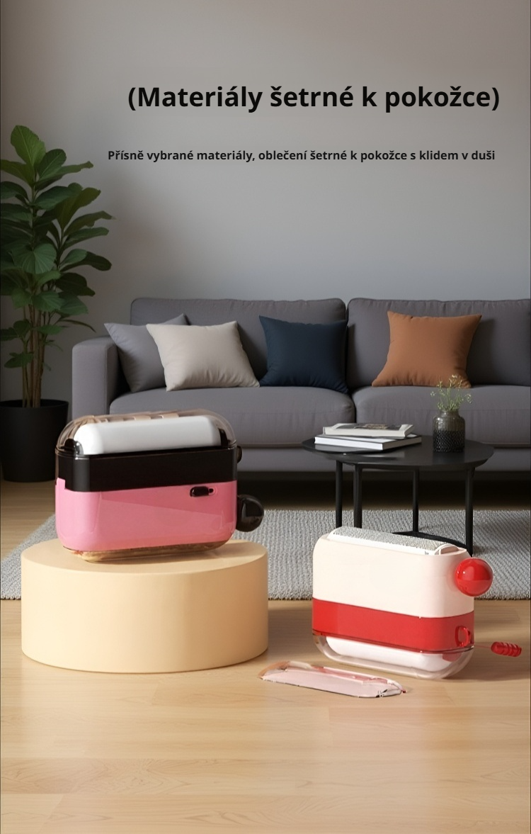 Samolepky na chlupy pro čistou domácnost