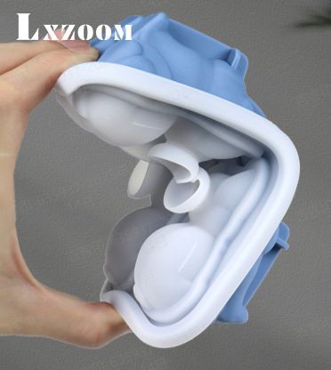 식품급 실리콘 얼음틀 4구 아이스몰드