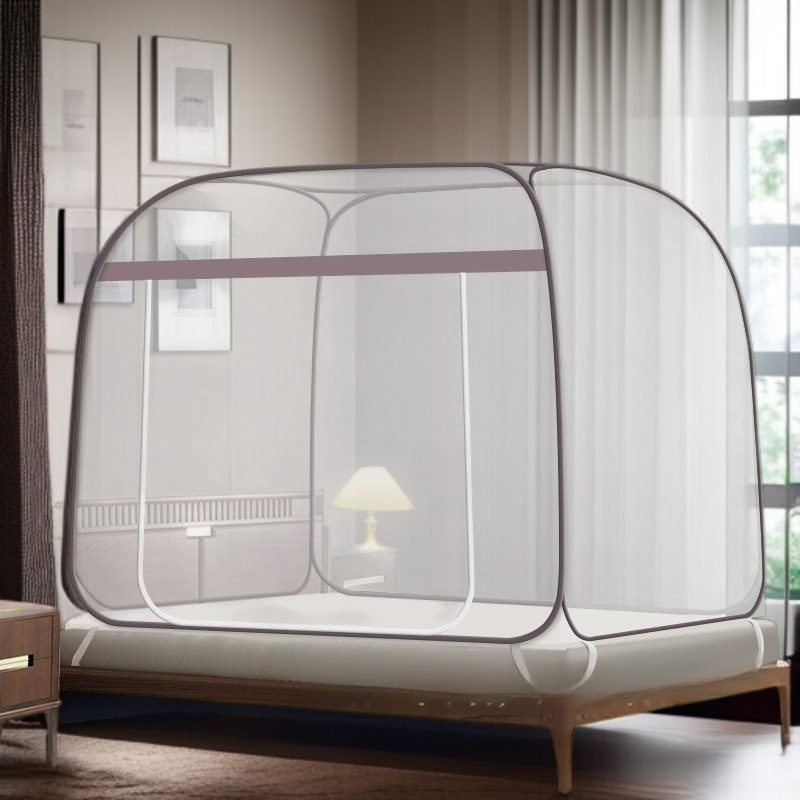 設置折りたたみ式袋の蚊帳無し ドア パターン暗号化された底を付けられた蚊帳 携帯用設置袋の蚊帳無し