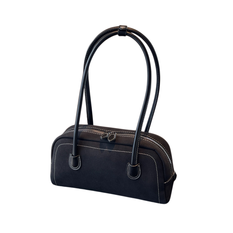 Suede Retro Bread Bag, Fashion Crossbody for Autumn and Winter