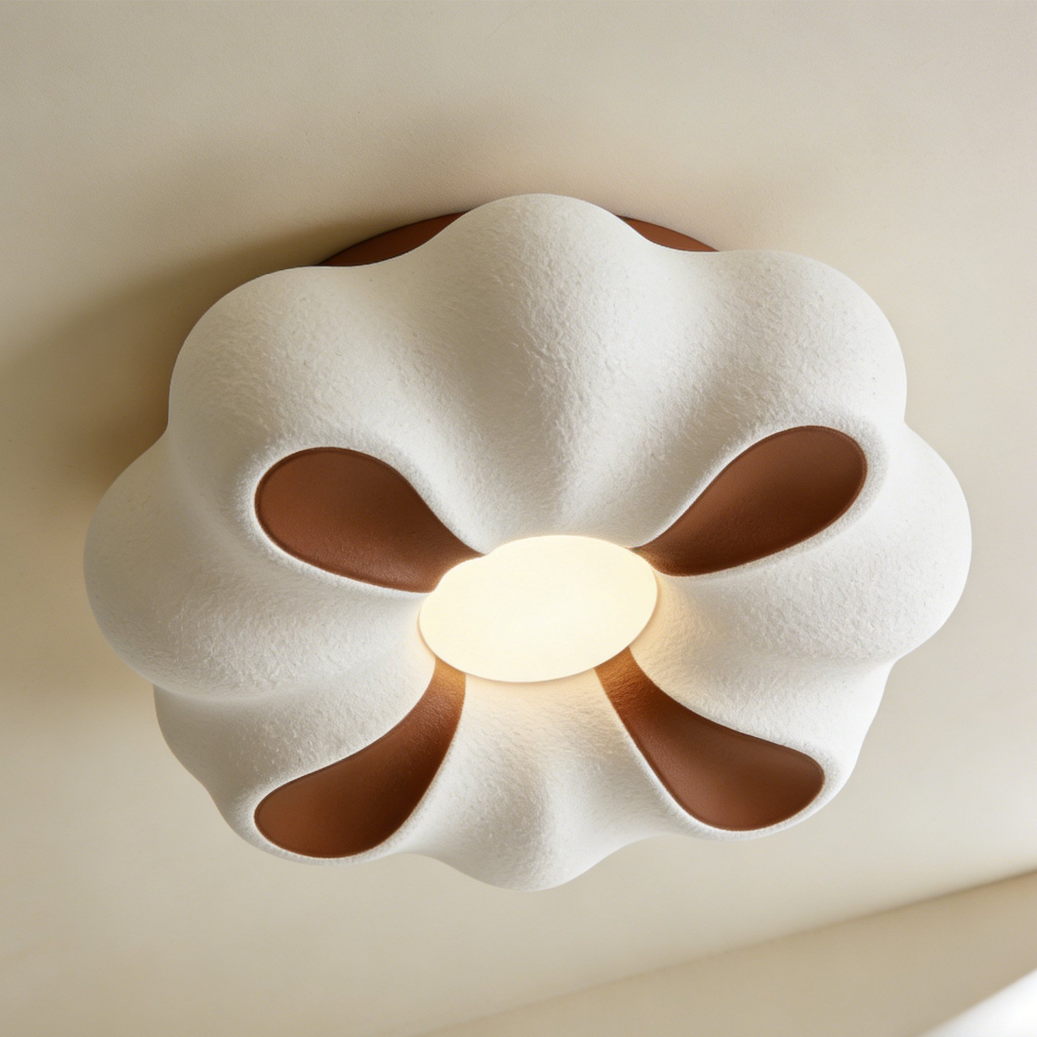 모던 거실 창의적인 천장등 전경