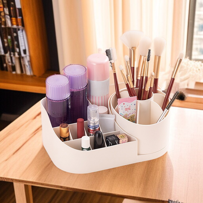 Rotating Organizer Storage Box Office Rotating Multifunction