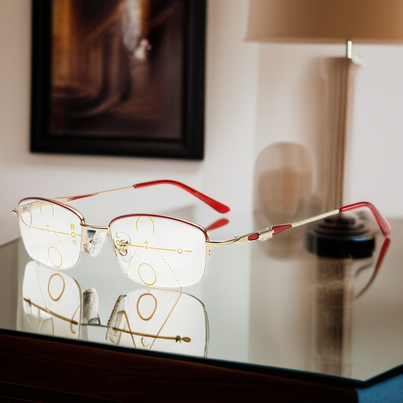 Verstellbare Gleitsicht-Lesebrille