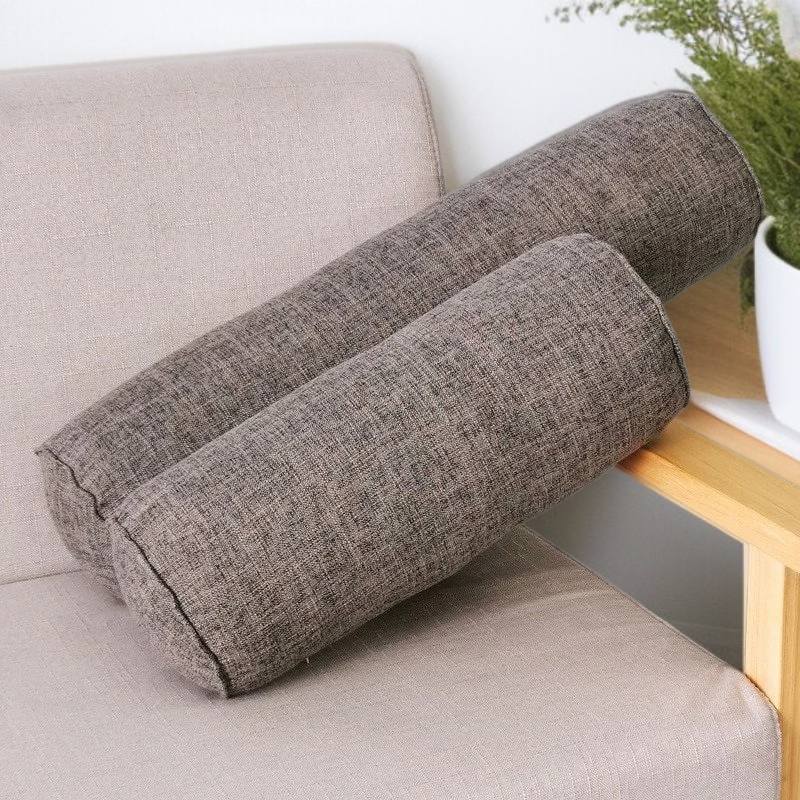 Coussin cylindrique épais multifonction en velours hollandais