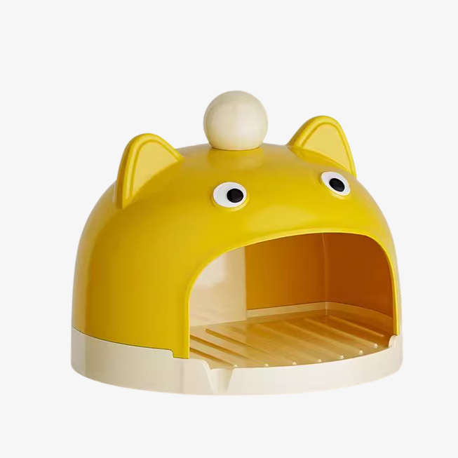 큐티 가정용 비누통 빅입 욕실 수납 선반 귀여운 사용 편리한 화장실 비누통 기숙사 벽걸이 수납함